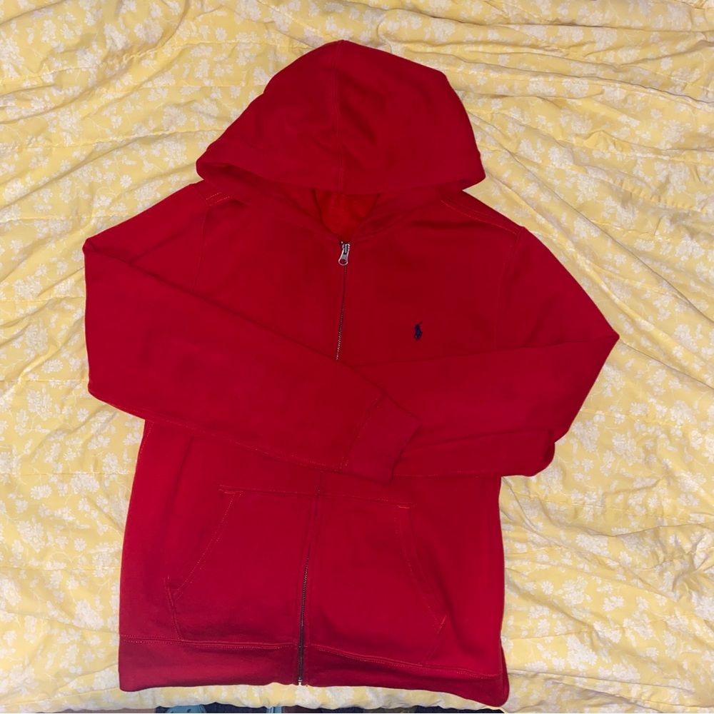 Polo red jacket